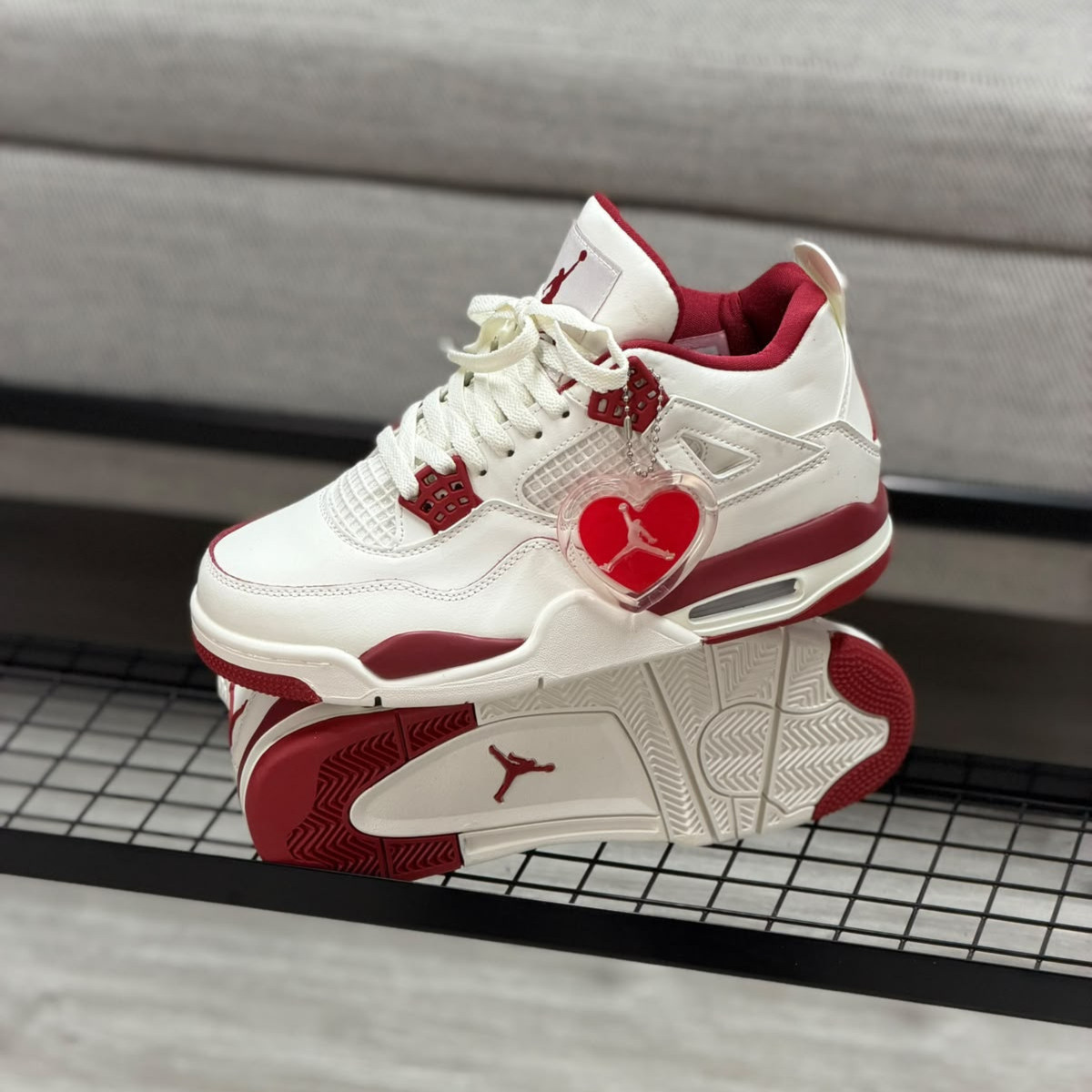 Jordan R4 Rojo