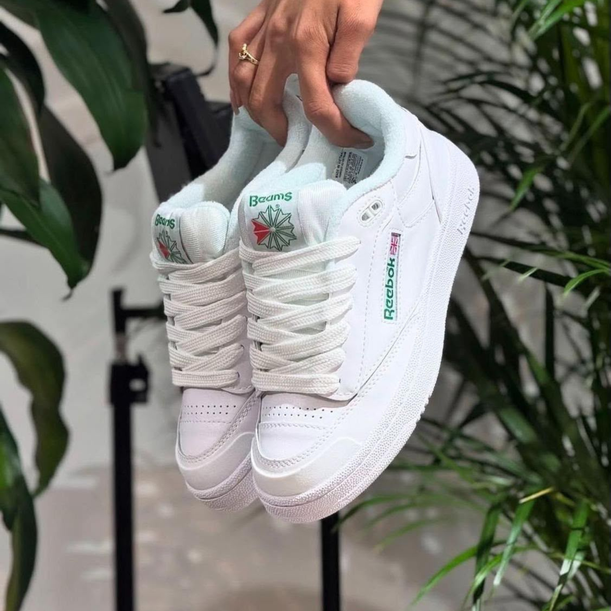 Reebok Beams Blanco