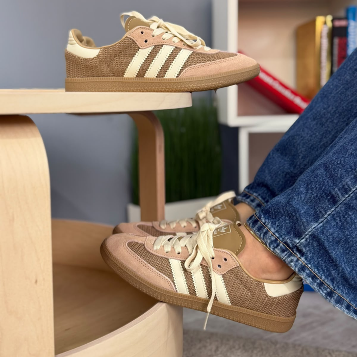 Adidas Samba Tejida Café