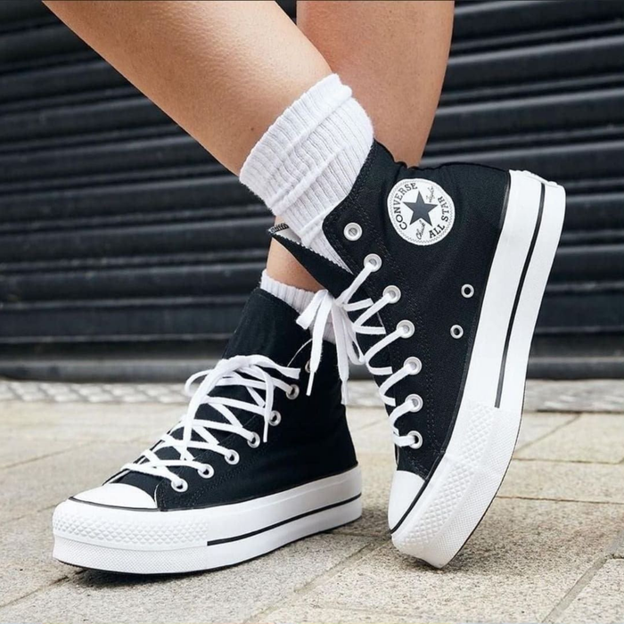 Converse Plataforma Negro