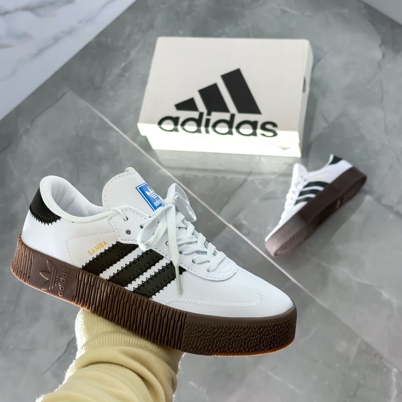 adidas gazelle silver green womens Mujer Adidas Samba Og Snakeskin Negro IH9015 main image 1