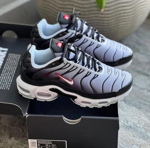 NIKE TN GRIS/BLANCO
