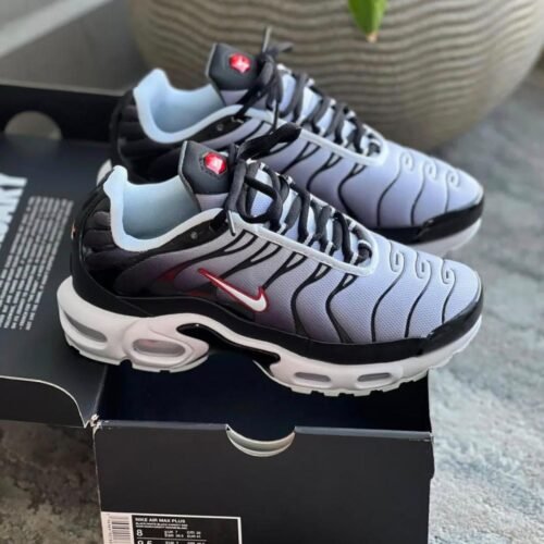 NIKE TN GRIS/BLANCO