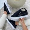 PUMA SUEDE XL NEGRO/GRIS