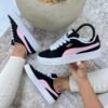 PUMA SUEDE XL NEGRO/ROSA
