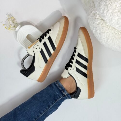 ADIDAS SAMBA OG BEIGE - NEGRO