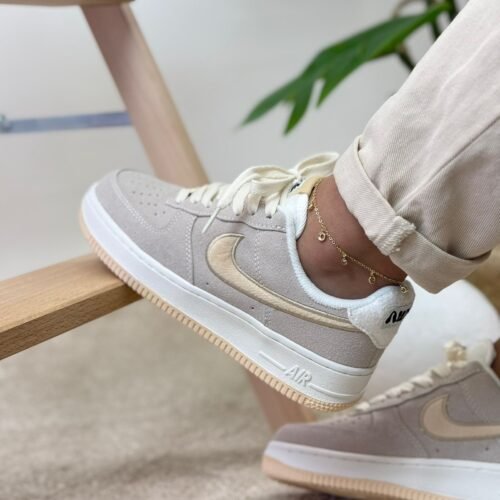 AIR FORCE ONE BEIGE GAMUZA