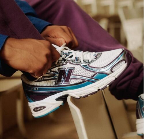 NEW BALANCE 740 AZUL PLATA