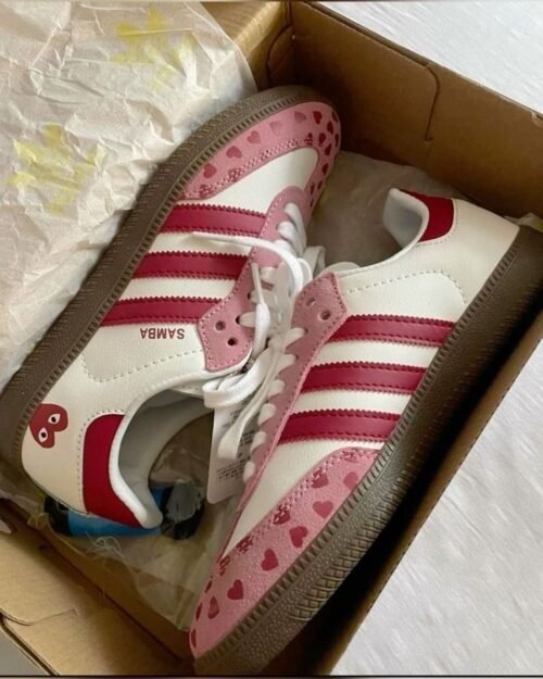 ADIDAS SAMBA x CDG HEART