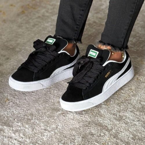 PUMA SUEDE XL NEGRO/BLANCO