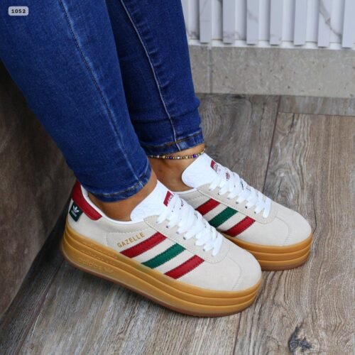 ADIDAS GAZELLE BOLD BEIGE