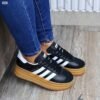 ADIDAS GAZELLE BOLD NEGRO