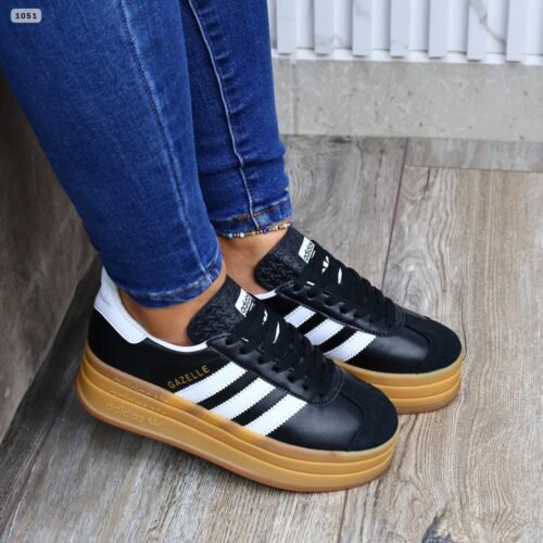 ADIDAS GAZELLE BOLD NEGRO