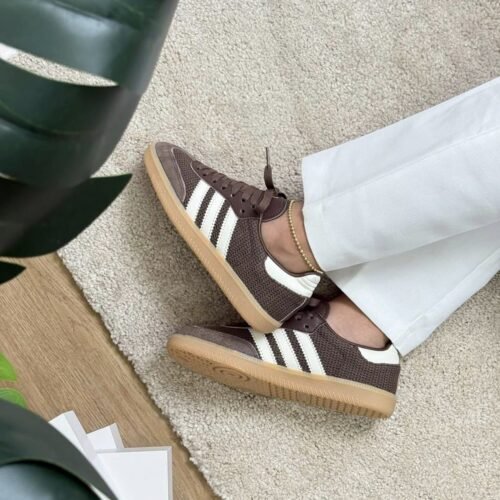 ADIDAS SAMBA TEJIDA CAFÉ