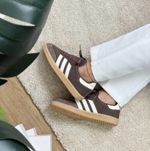 ADIDAS SAMBA TEJIDA CAFÉ