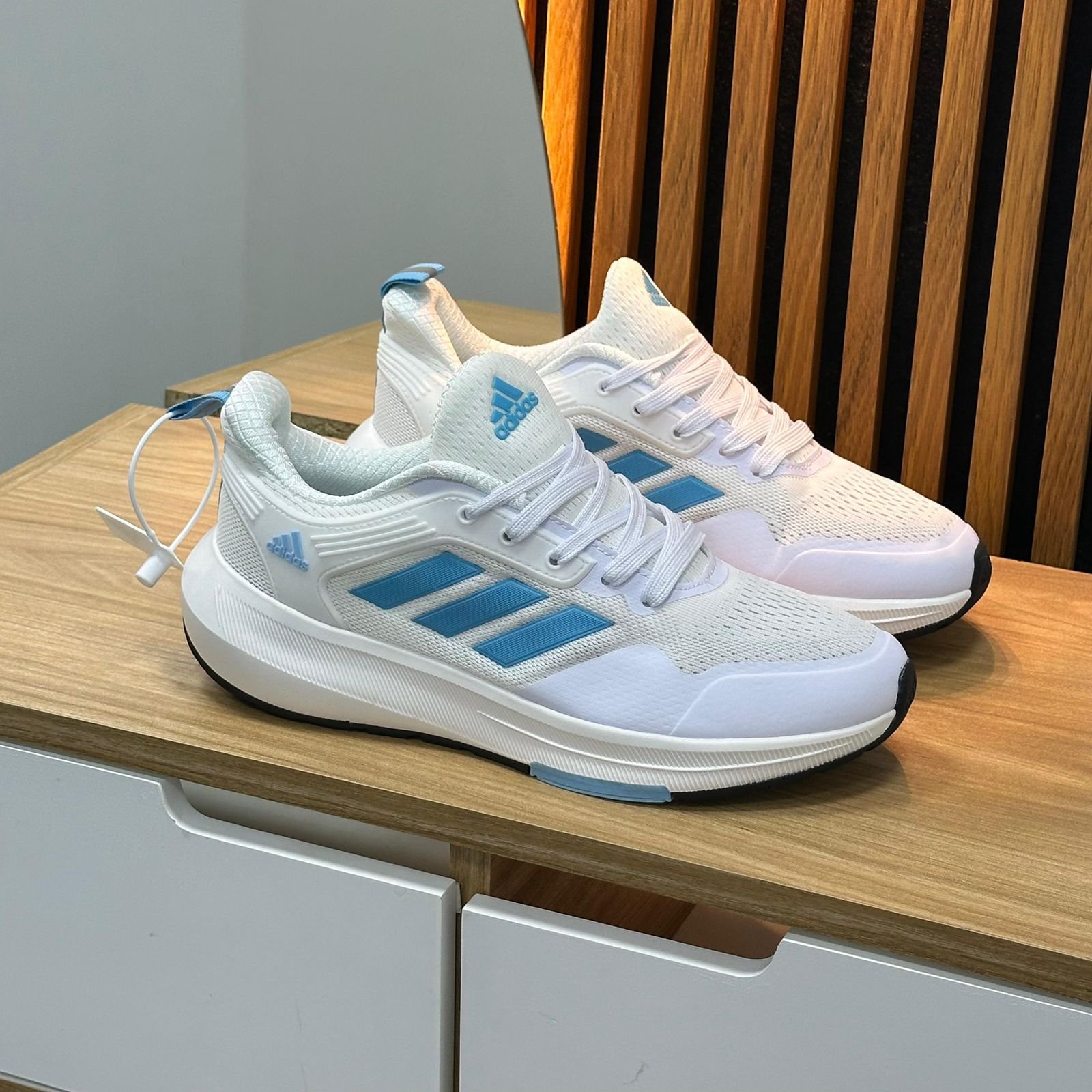 ADIDAS BOUNCE BLANCO AZUL – Anval Sneakers