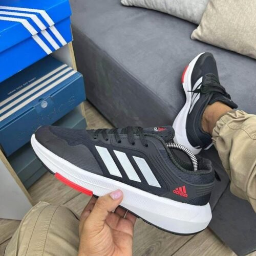 ADIDAS BOUNCE NEGRO ROJO