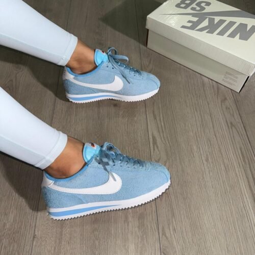 NIKE CORTEZ AZUL GAMUZA