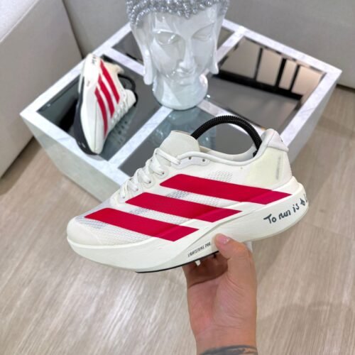 ADIDAS ADIZERO BLANCO ROJO