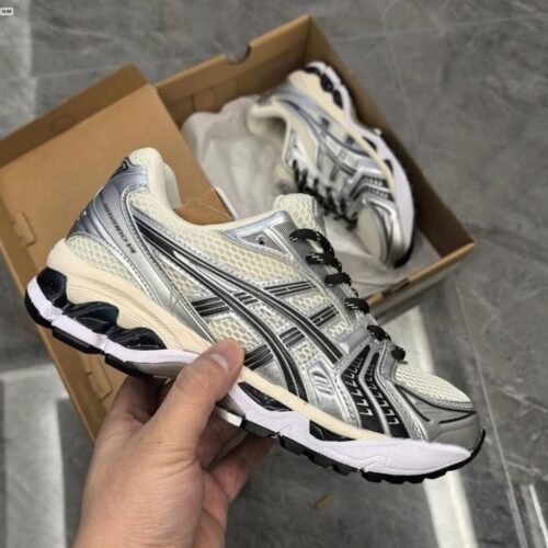 ASICS GEL KAYANO PLATA/NEGRO