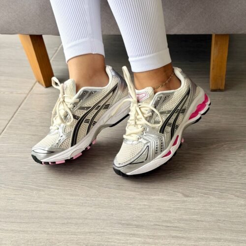 ASICS GEL KAYANO PLATA/ROSA