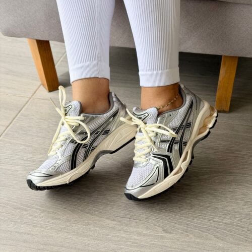 ASICS GEL KAYANO PLATA/AMARILLO