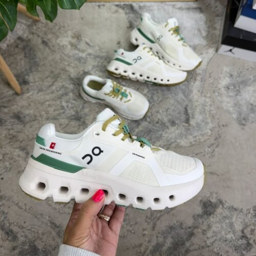 On Cloud Blanco-Verde