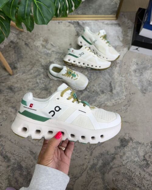 On Cloud Blanco-Verde