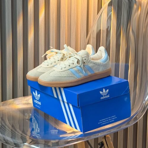 ADIDAS SAMBA TEJIDA AZUL