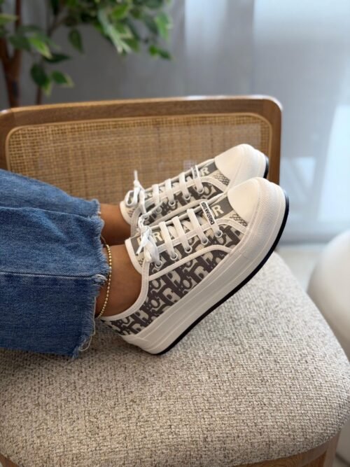 Christian Dior Gris - Plataforma