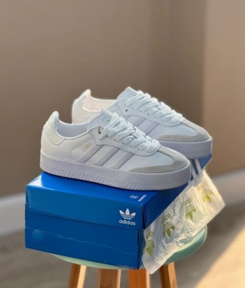 Adidas Samba Blanco Plataforma