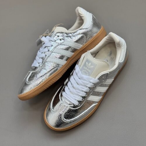 Adidas Samba Plateada